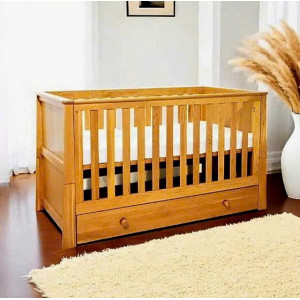 Oak Baby : Nôi + Giường Cũi - Đa Chức Năng 